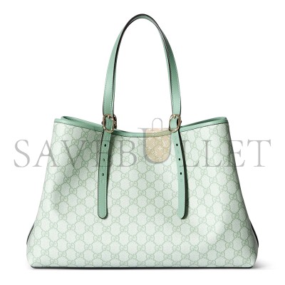 GUCCI GG EMBLEM LARGE TOTE BAG 815213 (38*25*15cm)